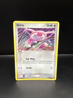 Pokemon - Skitty 62/108- EX Power Keepers Stamped Reverse Holo - Image 4