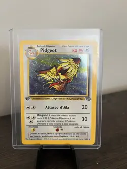 Italian Rare Pokemon Pokemon TCG Pidgeot Jungle 8/64 Holo 1st Edition First - Image 1