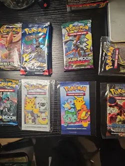 Pokemon TCG Super Bundle Sealed Packs Xy Evolutions Roaring Skies Celebration - Image 5