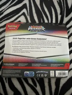 Pokemon TCG Prismatic Evolutions Tech Sticker Collection - Sylveon - New/Sealed - Image 2