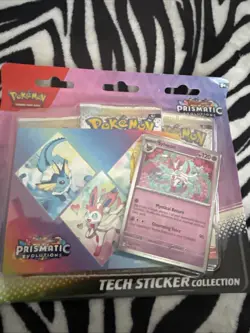 Pokemon TCG Prismatic Evolutions Tech Sticker Collection - Sylveon - New/Sealed - Image 3