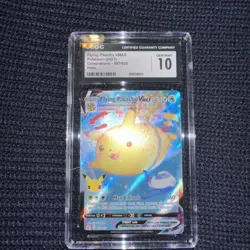 CGC 10 Flying Pikachu VMAX 007/025 Celebrations Pokemon 2021 Gem Mint Holo - Image 1