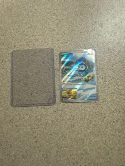 Piplup Illustration Rare 098/094 Phantasmal Flames Pokemon TCG NM pack fresh - Image 1