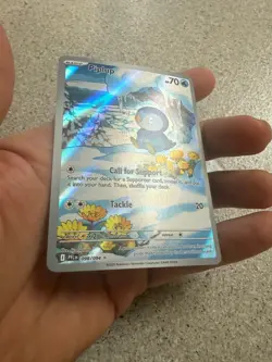 Piplup Illustration Rare 098/094 Phantasmal Flames Pokemon TCG NM pack fresh - Image 3