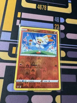 Scorbunny 030/202 Sword & Shield Base Set 2020 Reverse Holo Pokemon TCG - Image 1