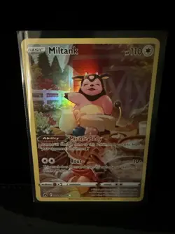 Pokemon TCG Miltank GG24/GG70 Galarian Gallery Crown Zenith Near Mint Condition - Image 3