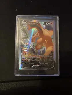 Pokemon TCG Charizard V 154/172 Brilliant Stars Alternate Full Art English NM - Image 1