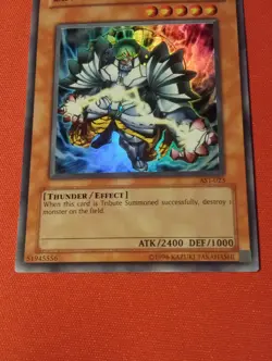 Yugioh-Zaborg the Thunder Monarch AST-023 Super Rare Unlimited NM / VLP - Image 2