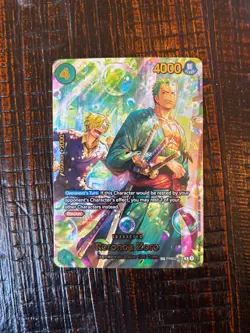 Roronoa Zoro - PRB02-006 (SP) PRB02-006 The Azure Sea's Seven Foil - Image 1