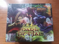 Upper Deck World of Warcraft TCG Through The Dark Portal Booster Box - Image 1