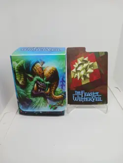 World Of Warcraft TCG - The Feast Of Winterveil - Deck Box And Divider- Blizzard - Image 5