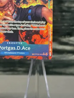 Portgas D Ace OP08-052 Treasure Rare(TR) Royal Blood One Piece Card Game - Image 5