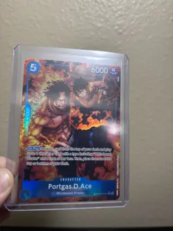 One Piece Card Game CCG TCG Portgas.D.Ace OP08-052 TR Treasure Rare Alt Art - Image 3
