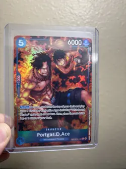 One Piece Card Game CCG TCG Portgas.D.Ace OP08-052 TR Treasure Rare Alt Art - Image 4