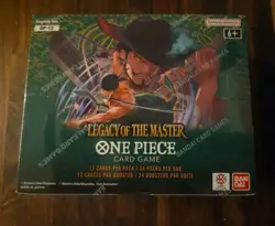 ONE PIECE CARD GAME: LEGACY OF THE MASTER BOOSTER BOX OP12 24 Packs Sealed - Image 2