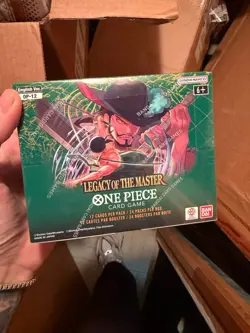 ONE PIECE LEGACY OF THE MASTER BOOSTER BOX OP12 24 Packs English Sealed new - Image 1