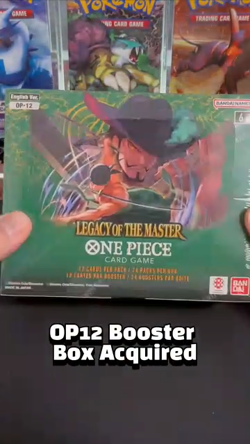 One Piece Card Game OP 12 Legacy of the Master Booster Box (ENG) 24 Pack Sealed - Image 2