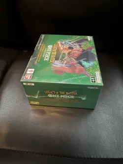 ONE PIECE LEGACY OF THE MASTER BOOSTER BOX OP12 24 Packs English Sealed new - Image 2