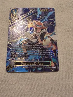 Portgas.D.Ace SP EB02-028 R Carrying On His Will Op13 English - Image 4