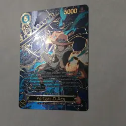 One Piece Portgas D Ace OP13 EB02-028 NM Carrying On His Will SP - Image 3
