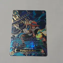 One Piece Portgas D Ace OP13 EB02-028 NM Carrying On His Will SP - Image 4