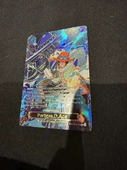 One Piece Portgas D Ace OP13 EB02-028 NM Carrying On His Will SP FRESH PULL - Image 3