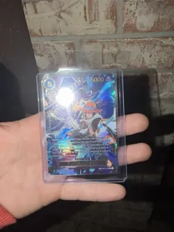 ONE PIECE TCG OP13 Carrying on His Will EB02-028 SP Portgas D. Ace - Image 2