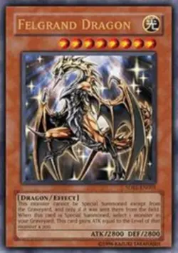 Felgrand Dragon - SDRL-EN001 - LP - Ultra Rare - 1st ed - Yugioh - Image 1