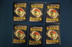 Lot of six (6) Mew #8 Black Star Promo Pokemon Card 1999 Non Holo NM Gradable - Image 2