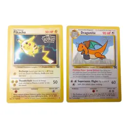 Pokemon TCG Kids WB First Movie Promo - Pikachu & Dragonite - 1999 - Image 3