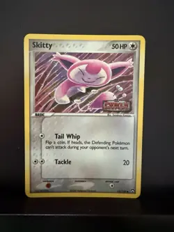 Pokemon - Skitty 62/108- EX Power Keepers - STAMPED Reverse HOLO - VLP - Image 1