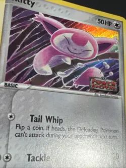 Pokemon - Skitty 62/108- EX Power Keepers - STAMPED Reverse HOLO NM - Image 3