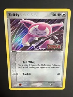 Pokemon - Skitty 62/108- EX Power Keepers - STAMPED Reverse HOLO NM - Image 5