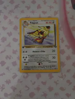 Italian Rare Pokemon Pokemon TCG Pidgeot Jungle 8/64 Holo 1st Edition First - Image 1
