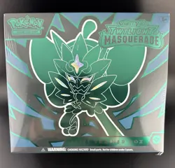 Pokemon Scarlet & Violet Twilight Masquerade Elite Trainer Box ETB New/Sealed ✅ - Image 1