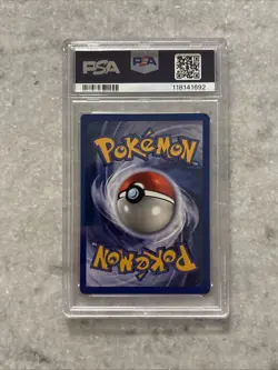 1999 Pokemon Jungle 1st Edition Cubone #50 PSA 9 Mint - Image 2