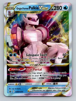 SWSH: Sword & Shield Promo Cards #SWSH254 Origin Forme Palkia VSTAR - Image 1