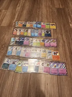 Pokemon 50 baby shiny card LOT english - Image 1