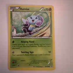 18/160 Illumise Common: Pokemon Trading Card Game TCG Primal Clash - Image 1