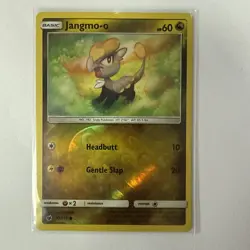 Pokemon Card Jangmo-o Crimson Invasion Reverse Holo Common 75/111 Near Mint - Image 1