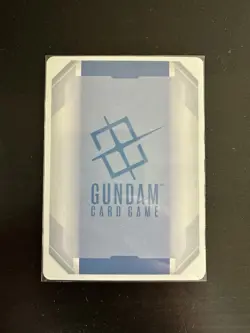 Char's Zaku II Gundam TCG Beta Card GD01-026 Alternate Art - Image 2