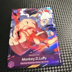 Monkey.D.Luffy (BANDAI CARD GAMES Fest 23-24) P-041 English Promo Emotion - Image 1