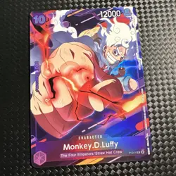 Monkey.D.Luffy (BANDAI CARD GAMES Fest 23-24) P-041 English Promo Emotion - Image 2