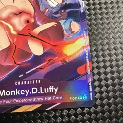 Monkey.D.Luffy (BANDAI CARD GAMES Fest 23-24) P-041 English Promo Emotion - Image 5
