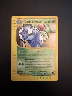 Dark Ivysaur 6/9 Pokemon Trading Card Game Best of Game Near Mint TCG NM - Image 1