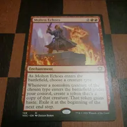 Mtg Molten Echoes NM Commander Innistrad Crimson Vow #148 Magic Card Rare - Image 1