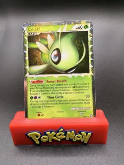 Celebi 92/102 Holo Rare HGSS Triumphant Prime Pokemon TCG Card NM Condition 🔥 - Image 1