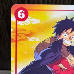 Monkey D. Luffy P-001 Promo One Piece Card Game Official Single Card - Image 2