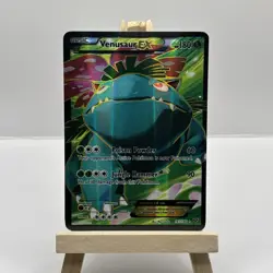 2014 Pokemon TCG XY Base Set Venusaur EX Holo Full Art Card 141/146 LP - Image 2