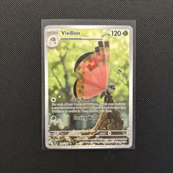 Vivillon 193/191 Sv08: Surging Sparks Pokemon TCG 2024 NM Illustration Rare Card - Image 1
